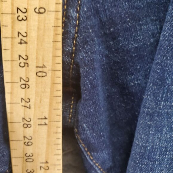 Gap Jeans Mens 34x34 Blue Straight Stretch Denim - Picture 5 of 9